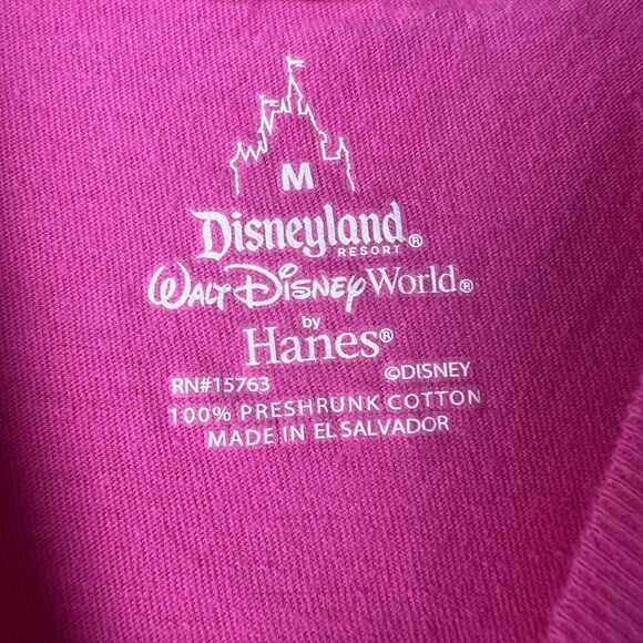 Walt Disney World Disneyland Mickey Mouse Graphic T-Shirt Size Medium - Picture 3 of 4